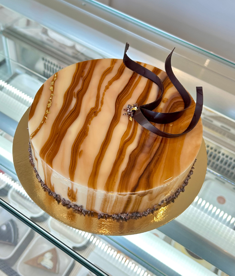 entremet cafe y vainilla