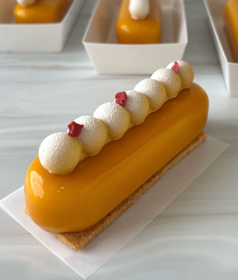 Lingote de mango y fruta de la pasión (4 unidades)