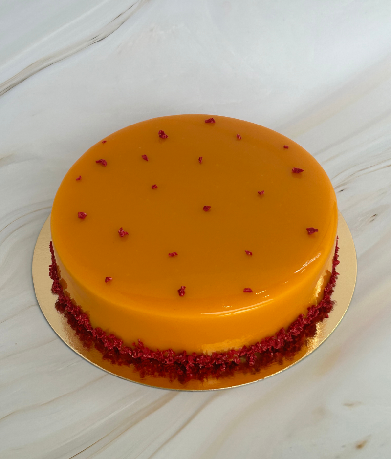 PDT - Entremet de mango y fruta de la pasión
