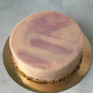 Entremet mora y violeta